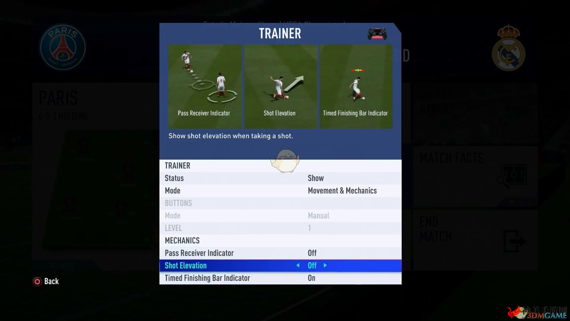 《FIFA 19》时机射门使用心得