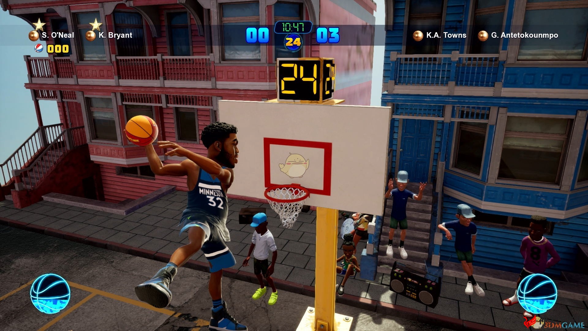 《NBA2K欢乐竞技场2》传奇球员招牌动作触发方法分享