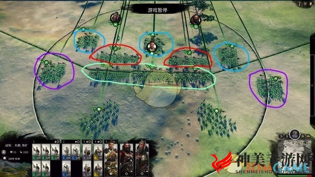 《全面战争：三国》基本布阵和战斗思路分享