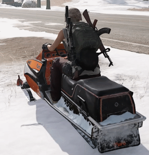 《绝地求生》新载具雪地摩托测评